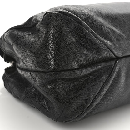 Chanel Caviar CC Timeless Shoulder Bag Black 9 of 10