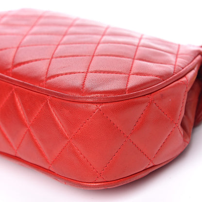 Chanel Lambskin Quilted CC Tassel Flap Red 21 of 26