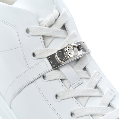 Hermes Calfskin Daydream Sneakers 38 White 8 of 9