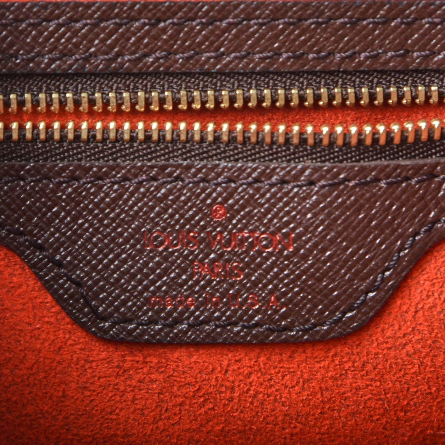 Louis Vuitton Damier Ebene Marais Bucket 23 13 of 14