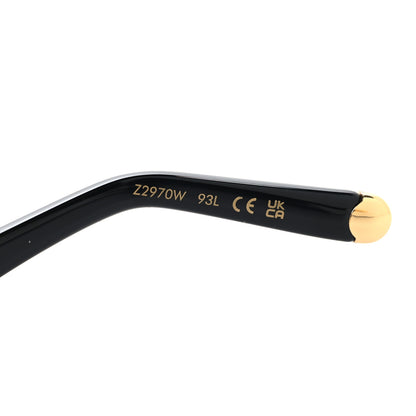 Louis Vuitton Acetate Nylon LV Script Square Sunglasses Z2970W Black 8 of 9