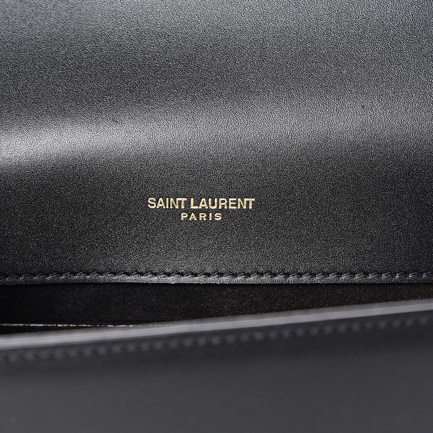 Saint Laurent Calfskin Small Classic Monogram Kate Tassel Satchel Black 6 of 9