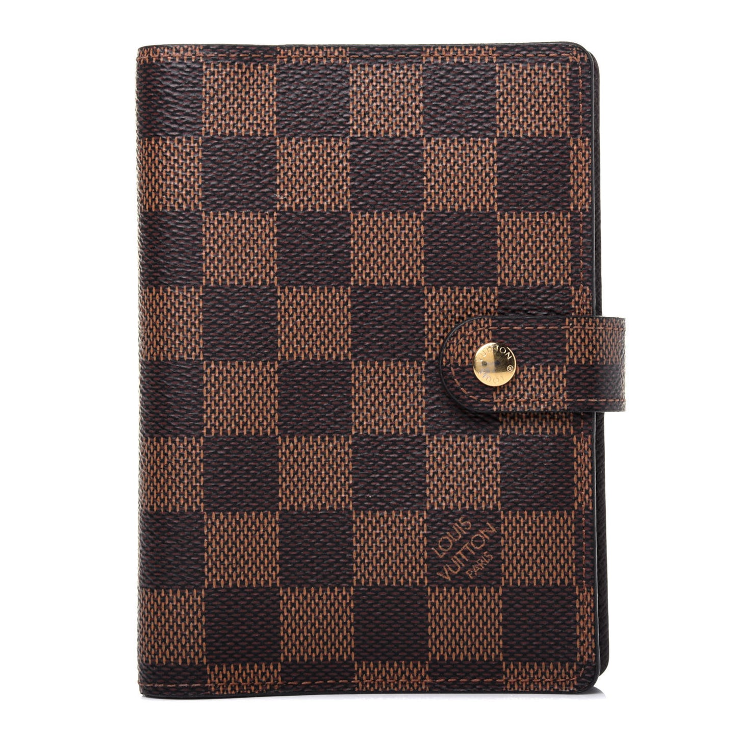 Damier Ebene Small Ring Agenda Cover