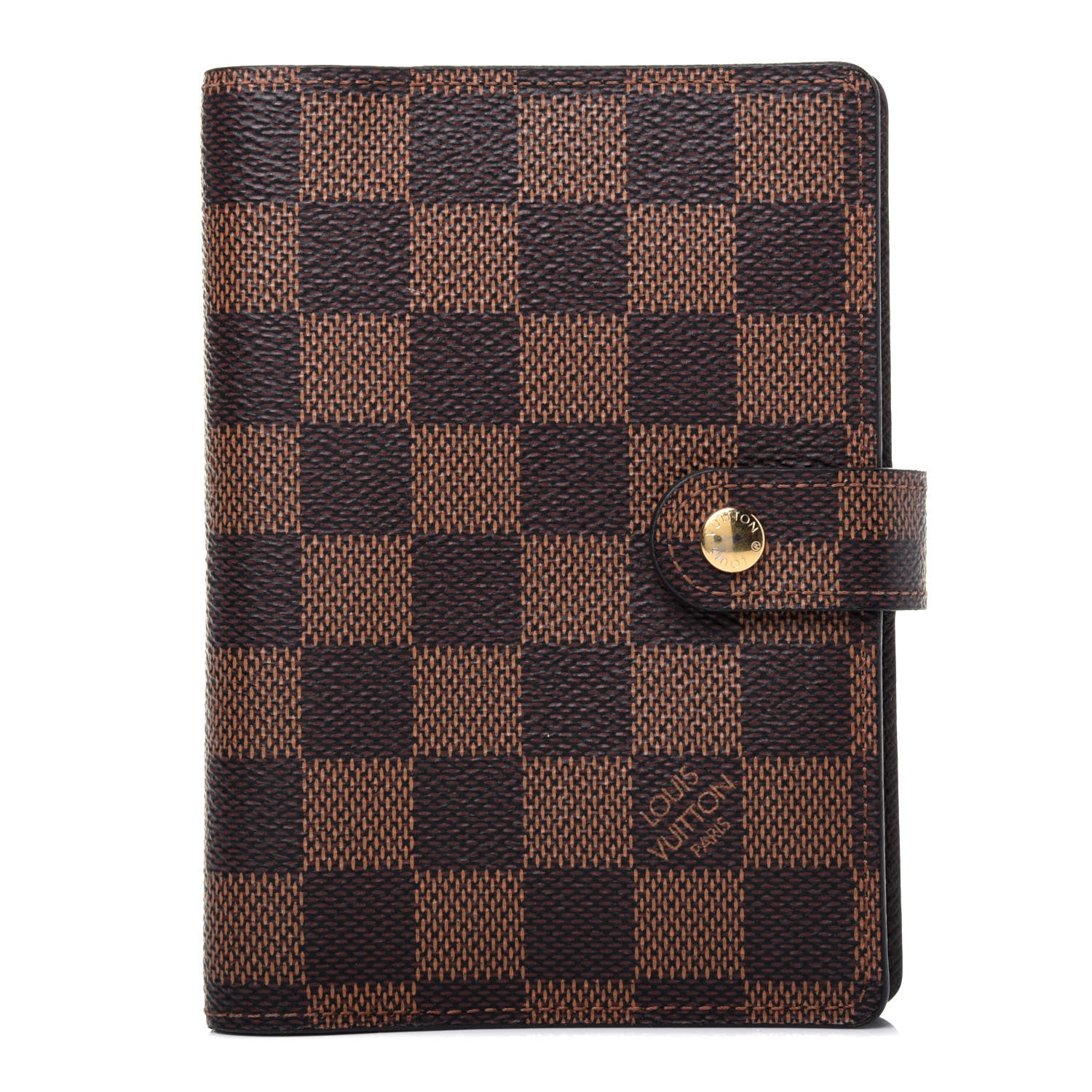 Louis Vuitton Damier Ebene Small Ring Agenda Cover 1 of 13