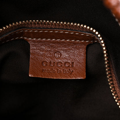 Gucci Calfskin Large Horsebit Chain Hobo Brown 6 of 18