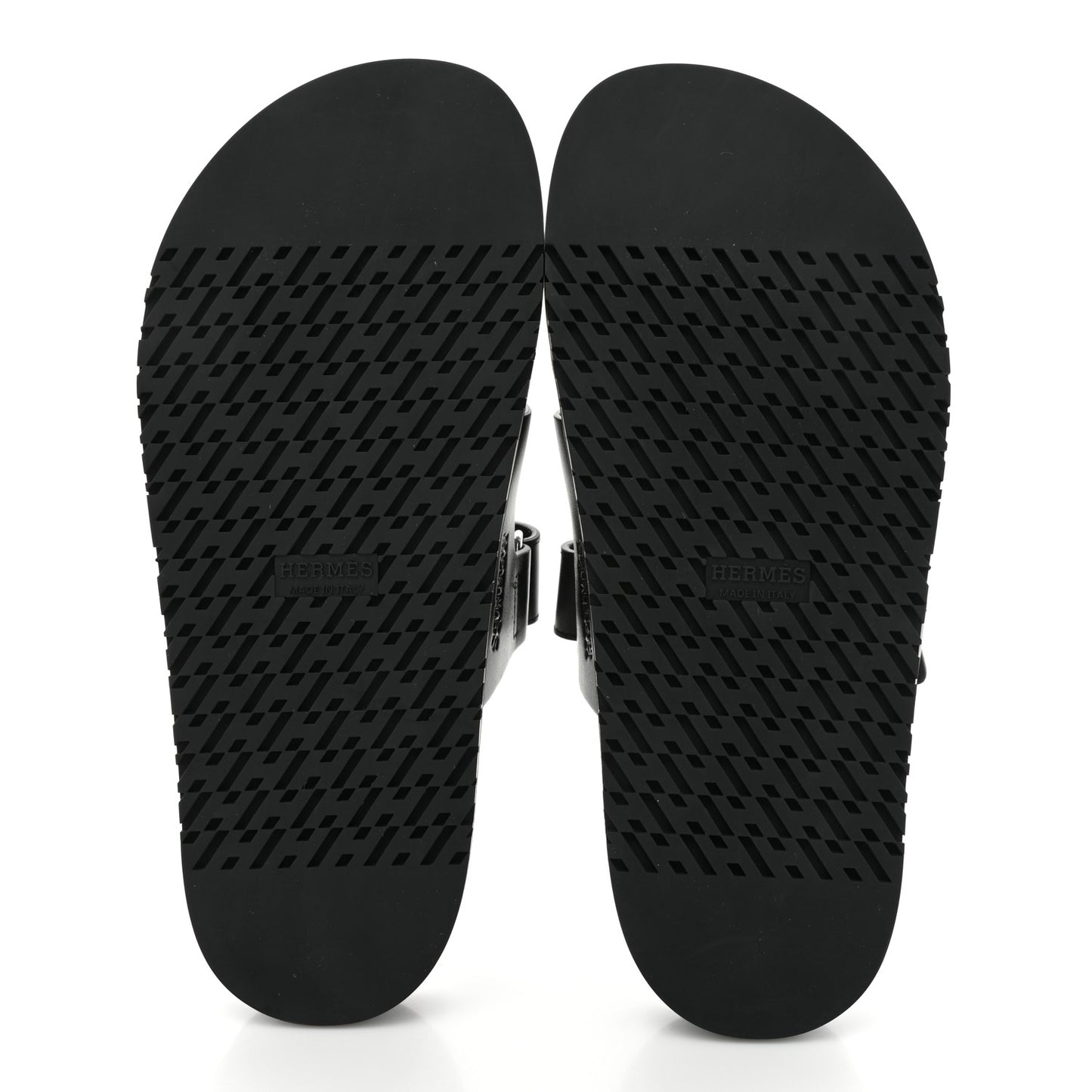 Calfskin Womens Chypre Sandals 38.5 Black