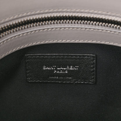 Saint Laurent Calfskin Small Manhattan Shopper Tote Granite 6 of 9