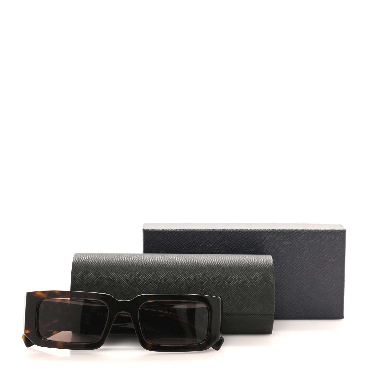 Prada Acetate Symbole Sunglasses SPR 06Y Tortoise 7 of 7