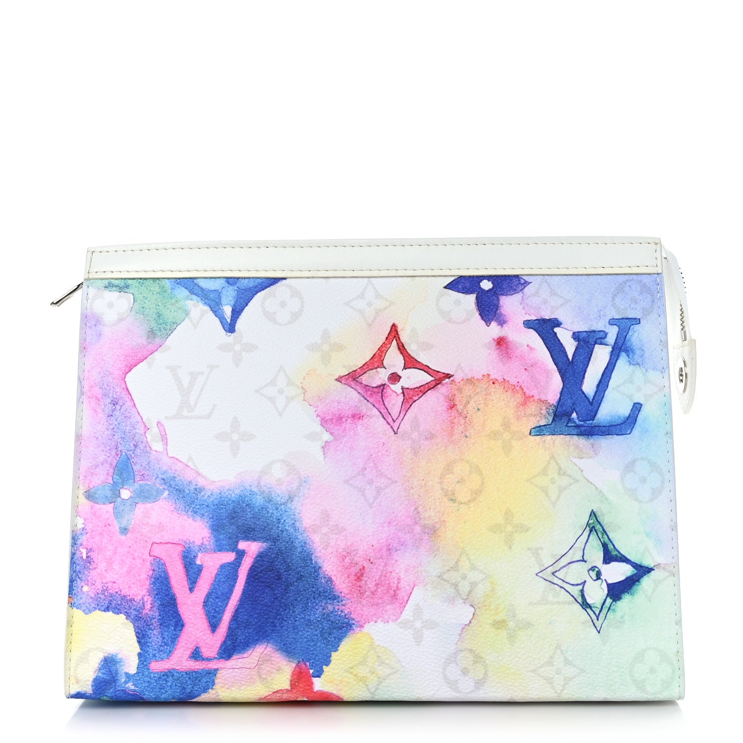 Louis Vuitton Monogram Watercolor Pochette Voyage MM Multicolor 1 of 8
