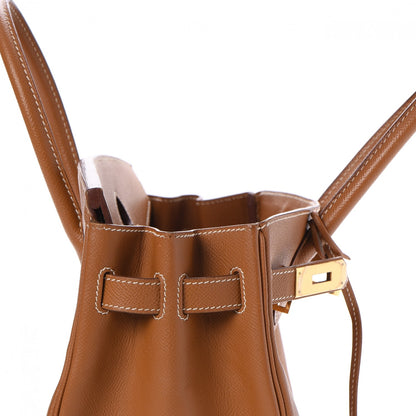 Hermes Epsom Birkin 30 Gold 44 of 49