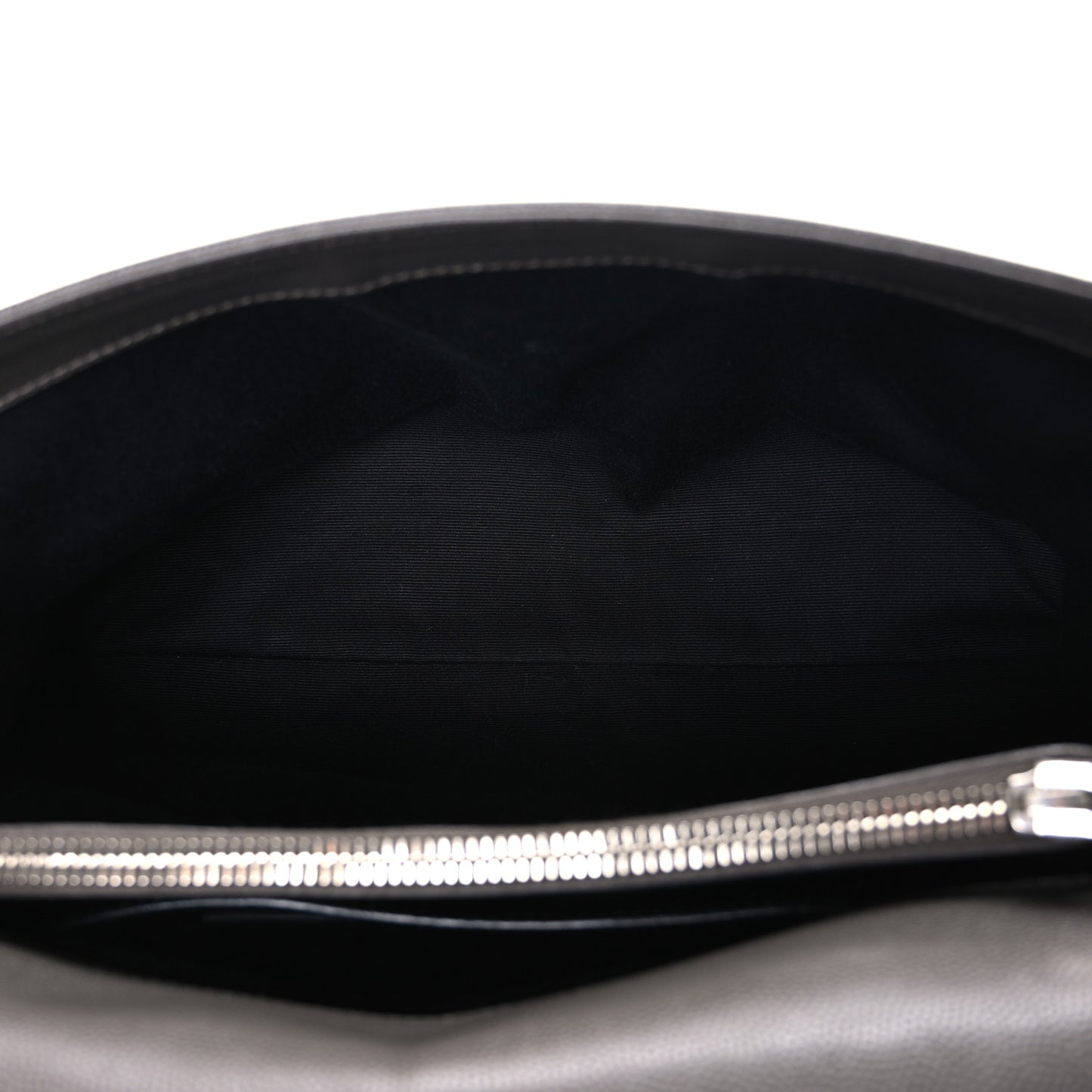 Sheepskin Medium West Hollywood Monogram Fold-Over Bag Earth