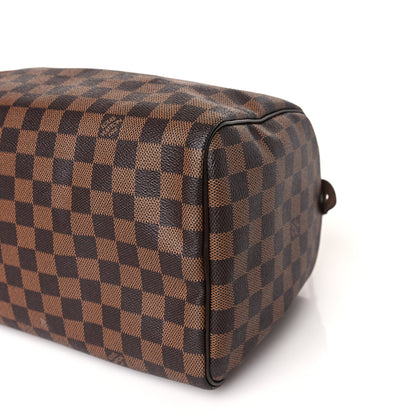 Louis Vuitton Damier Ebene Speedy 30 7 of 8