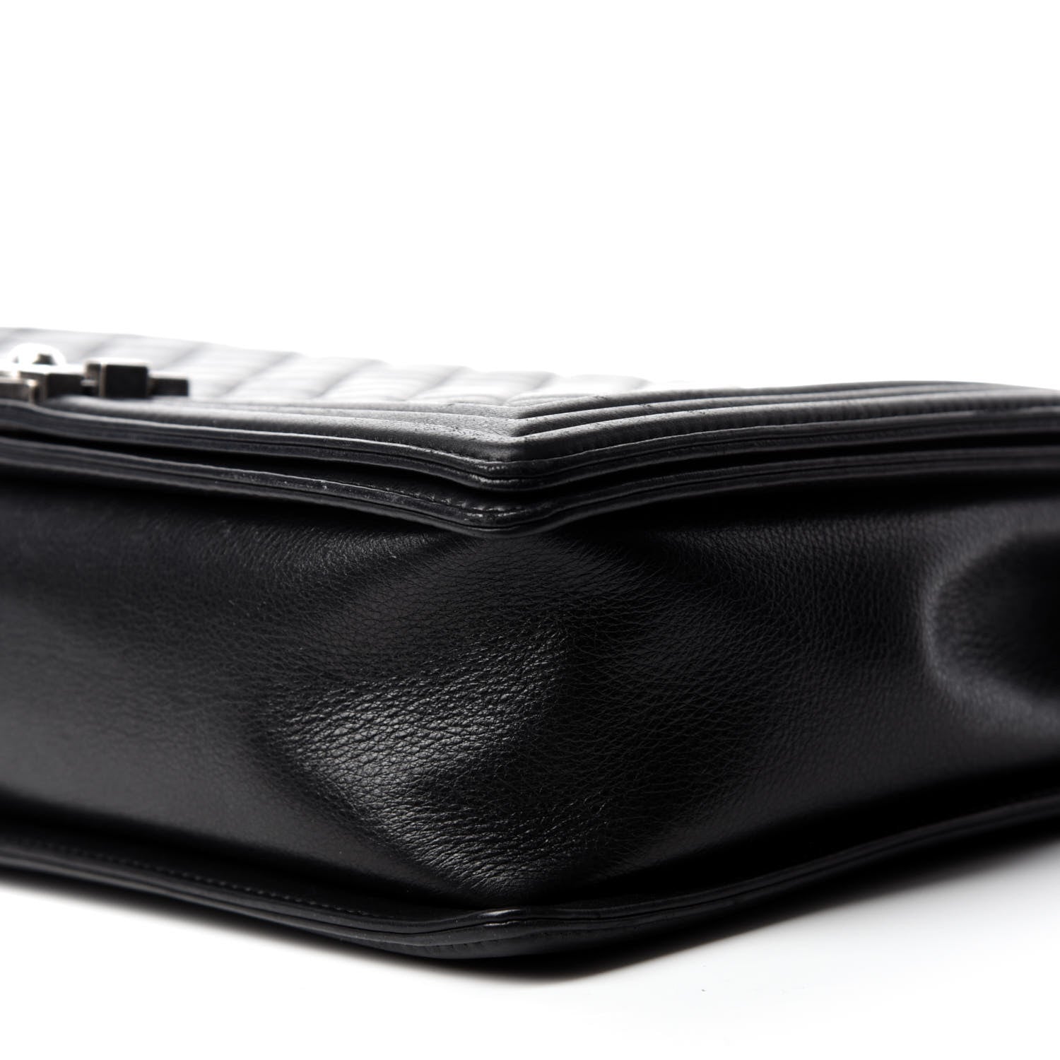 Chanel Calfskin Quilted Large Boy Flap Black 7 of 14