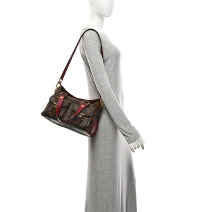 Louis Vuitton Monogram Manhattan NM Raisin 2 of 10