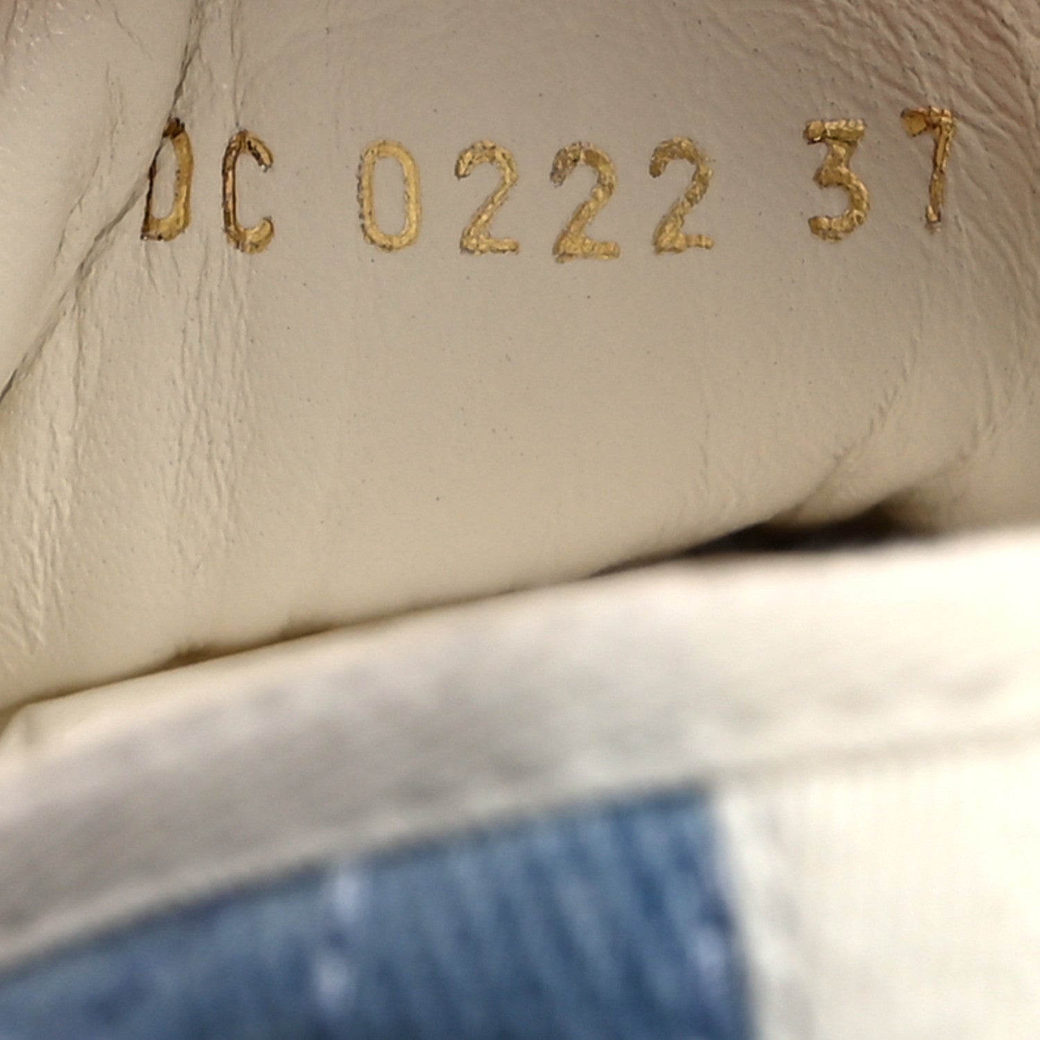 Christian Dior Denim Cannage Walk'N'Dior Low Top Sneakers 37 Dynamic Blue 7 of 9