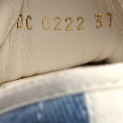 Christian Dior Denim Cannage Walk'N'Dior Low Top Sneakers 37 Dynamic Blue 7 of 9
