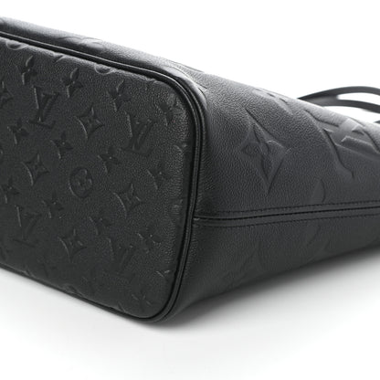 Louis Vuitton Empreinte Monogram Giant Neverfull MM Black 9 of 9