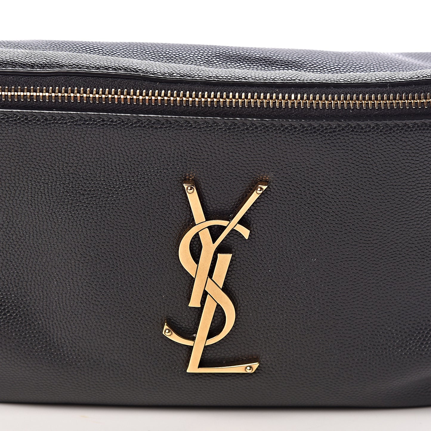 Grain De Poudre Monogram Belt Bag Black