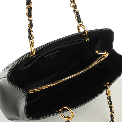 Chanel Caviar Quilted Grand Shopping Tote GST Black 7 of 7