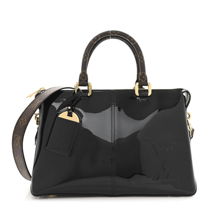 Louis Vuitton Patent Calfskin Miroir Tote Black 1 of 11