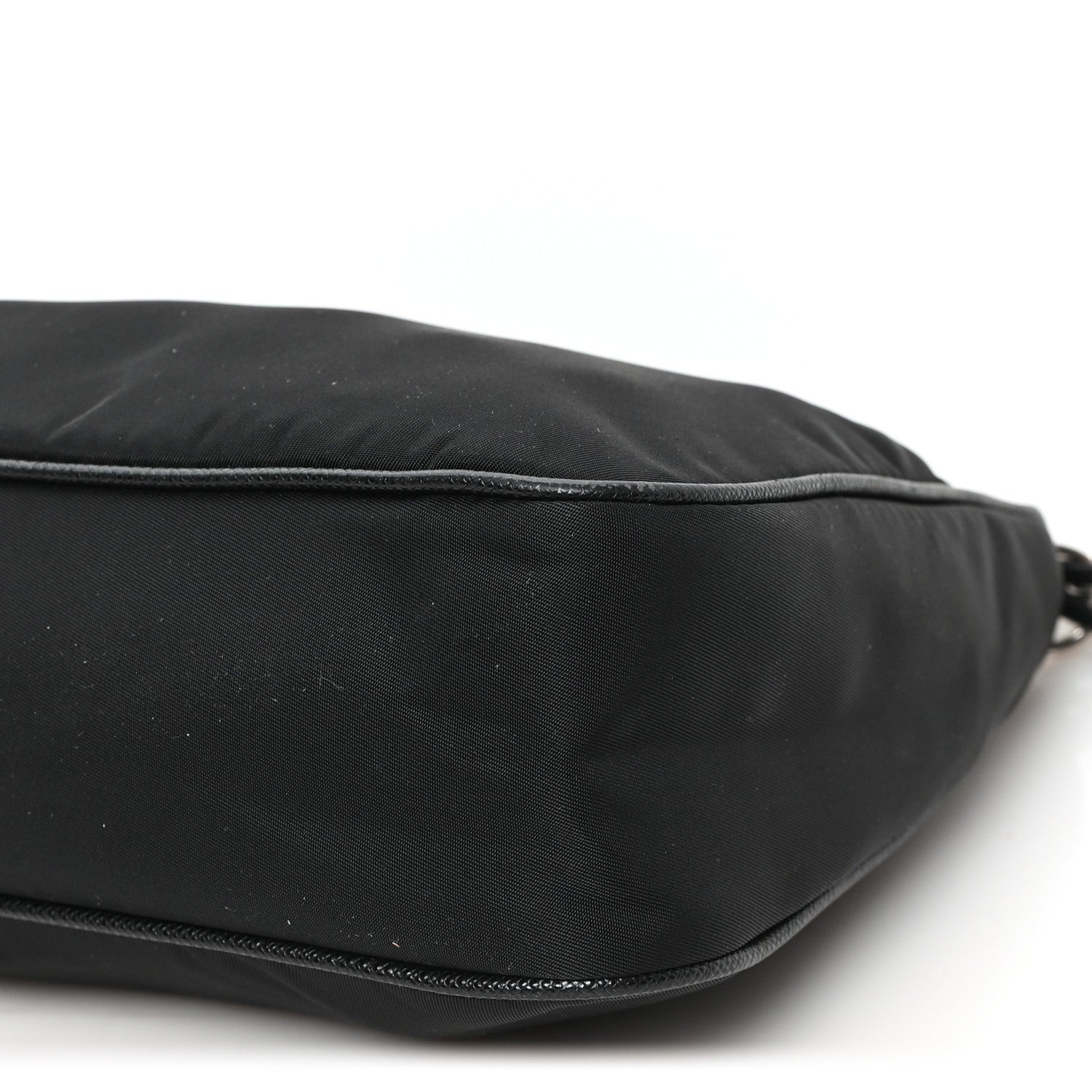 Prada Tessuto Nylon Mini Re-Edition 2000 Shoulder Bag Black 10 of 11