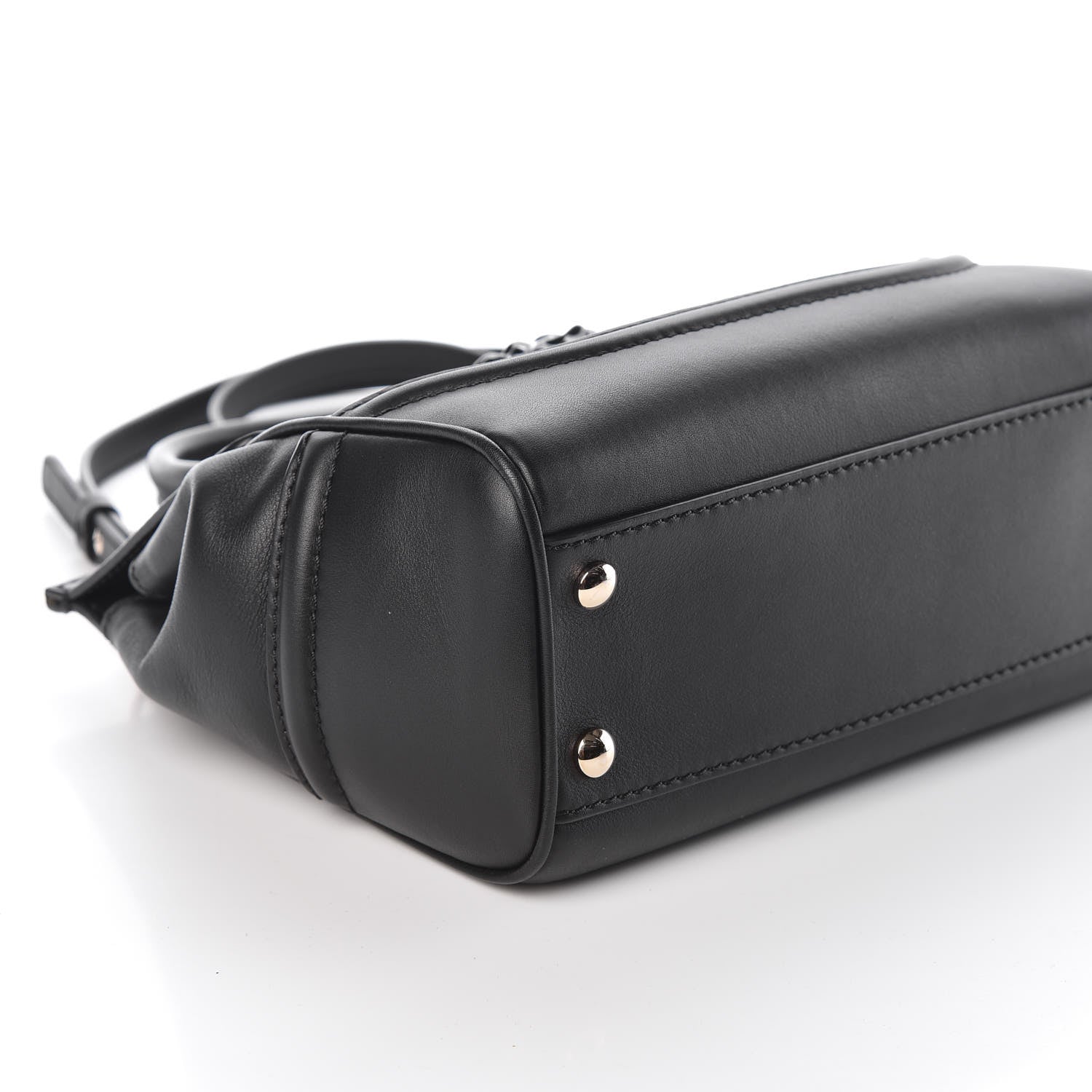 Versace Calfskin Medium Palazzo Empire Bag Black 9 of 10