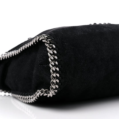 Stella McCartney Shaggy Deer Falabella Fold Over Tote Black 7 of 8