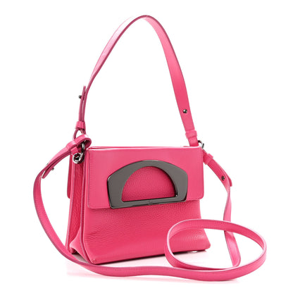 Christian Louboutin Grained Calfskin Passage Messenger Pink 3 of 13