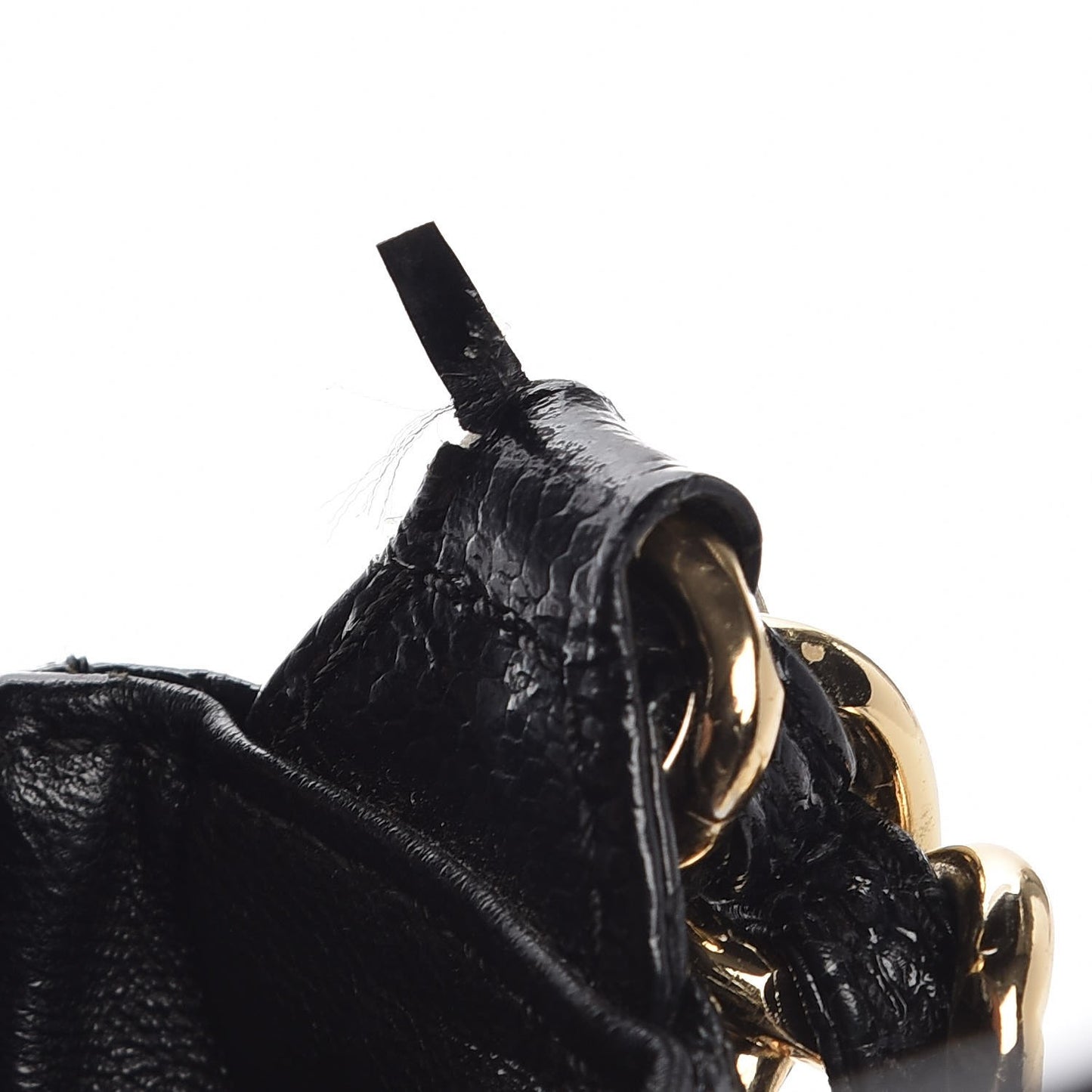 Caviar Quilted Medium Single Flap Black