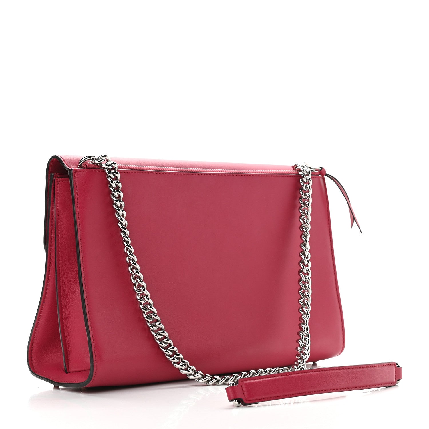 Gucci Moon Calfskin Medium Interlocking G Shoulder Bag Petunia 3 of 11