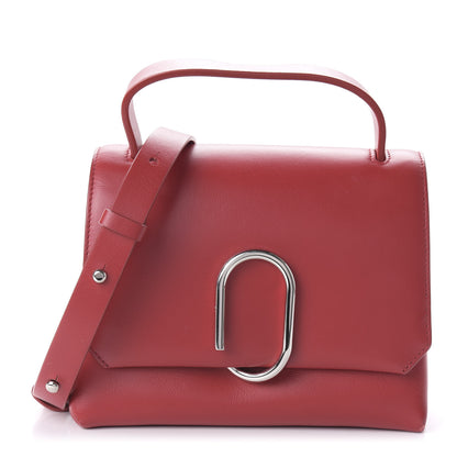 3.1 Phillip Lim 3.1 Smooth Calfskin Mini Alix Top Handle Satchel Red 1 of 9