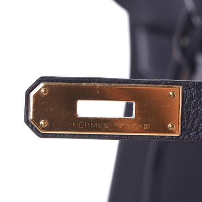 Hermes Togo Birkin 30 Bleu Nuit 13 of 33