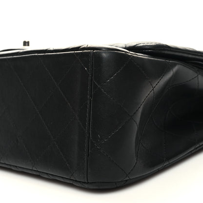 Chanel Lambskin Quilted Maxi Double Flap Black 10 of 12