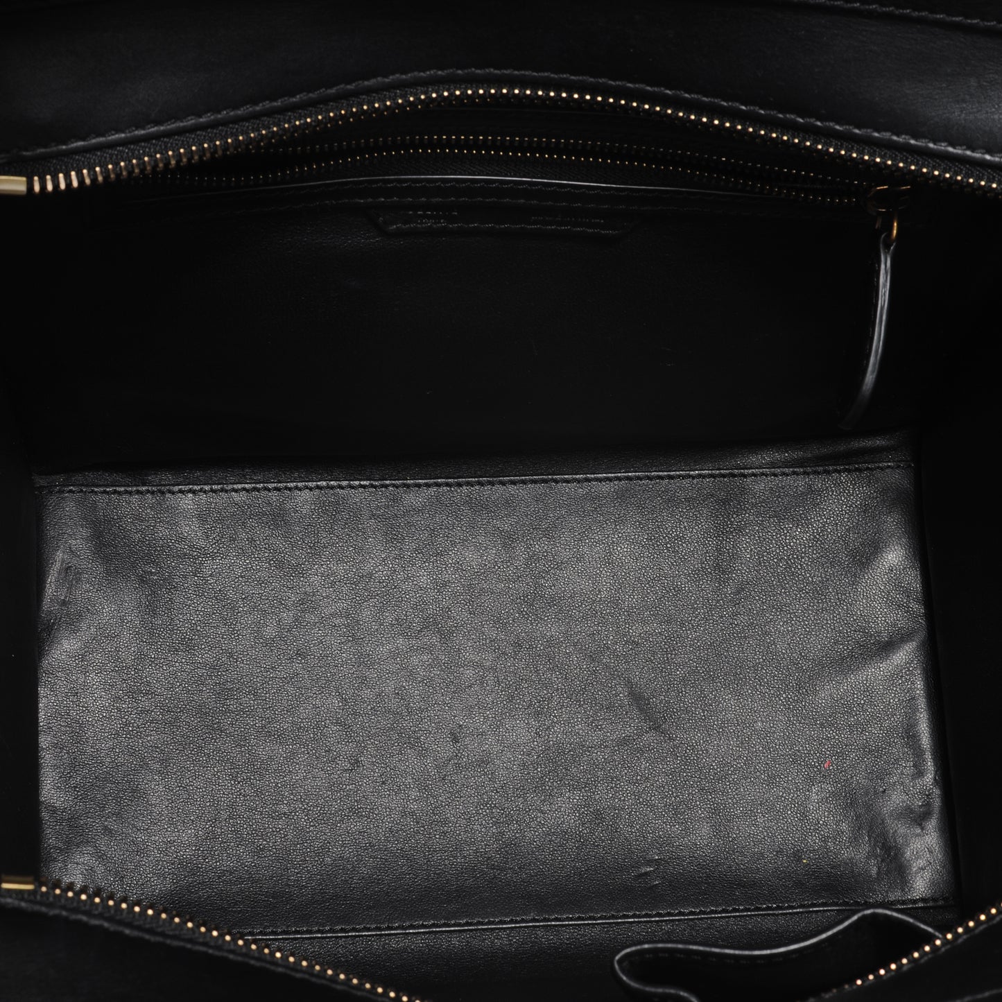 Smooth Calfskin Mini Luggage Black