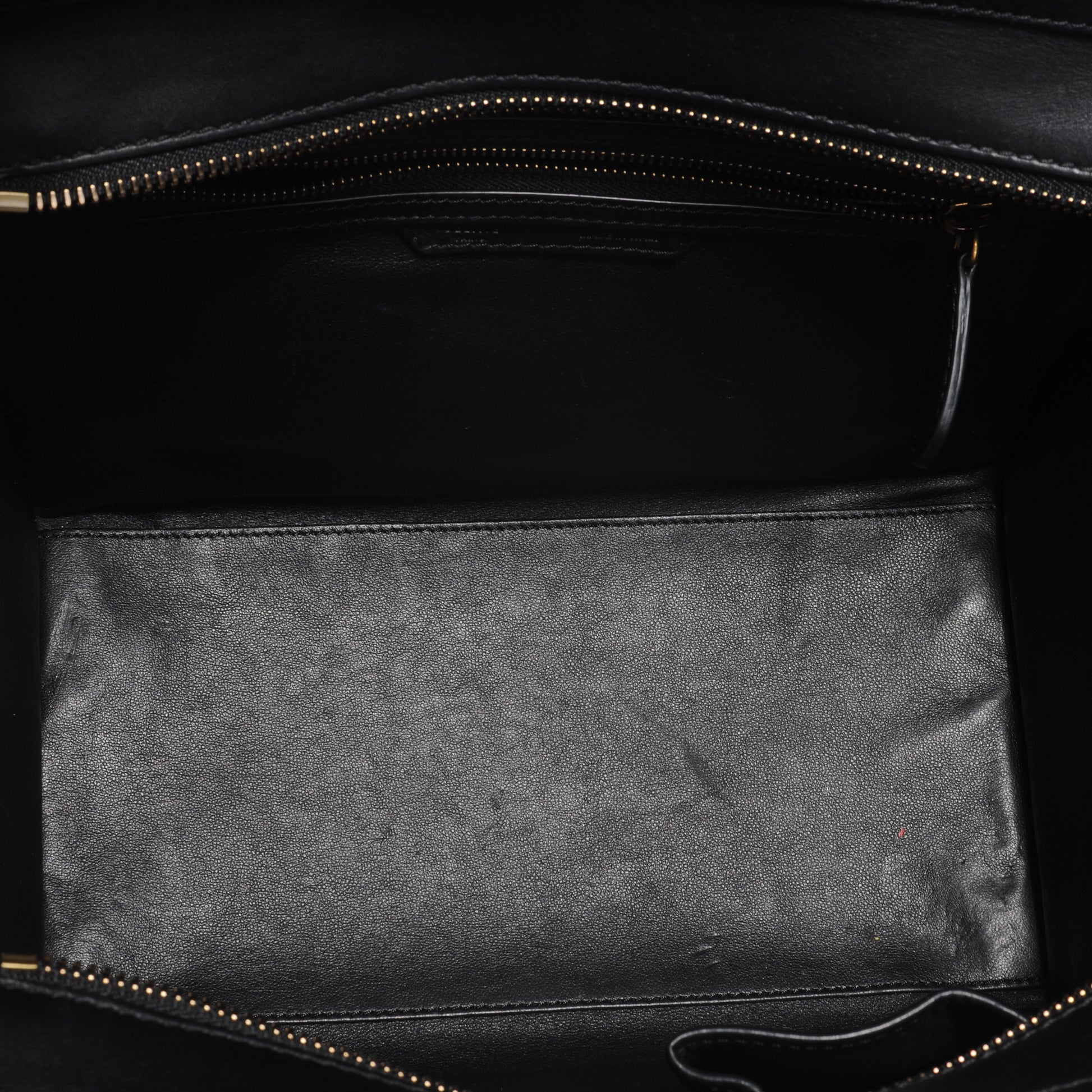Celine Smooth Calfskin Mini Luggage Black 5 of 8