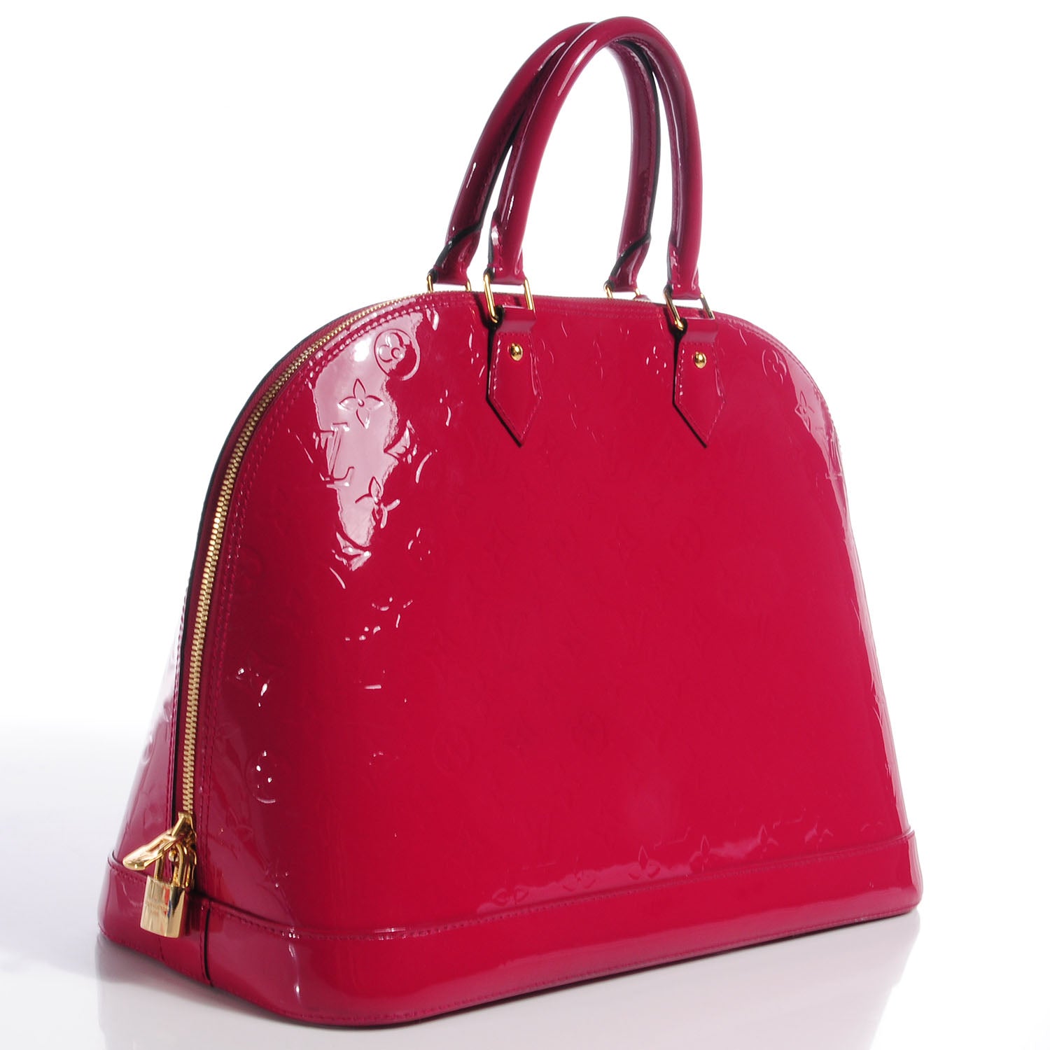 Louis Vuitton Vernis Alma GM Rose Indien 3 of 8