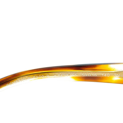Chanel Crystal Baguette Cat Eye Sunglasses 5309-B Tortoise 4 of 5