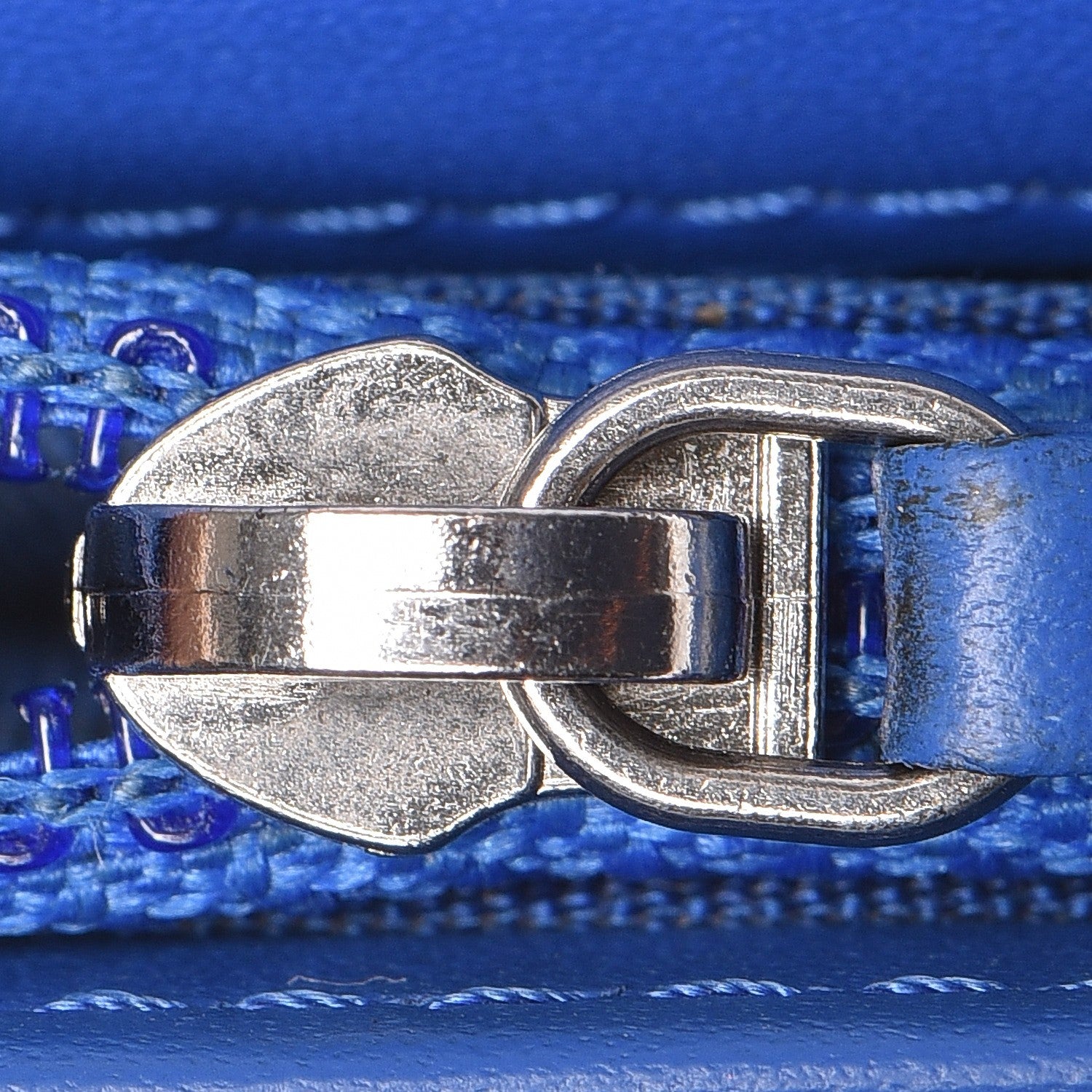 Chanel Patent Calfskin Quilted Boy Yen Wallet Dark Blue 13 of 20