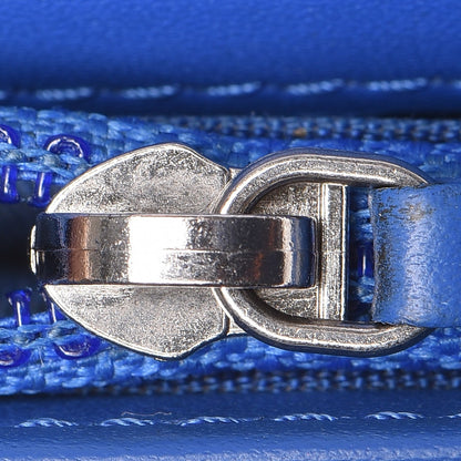Chanel Patent Calfskin Quilted Boy Yen Wallet Dark Blue 13 of 20