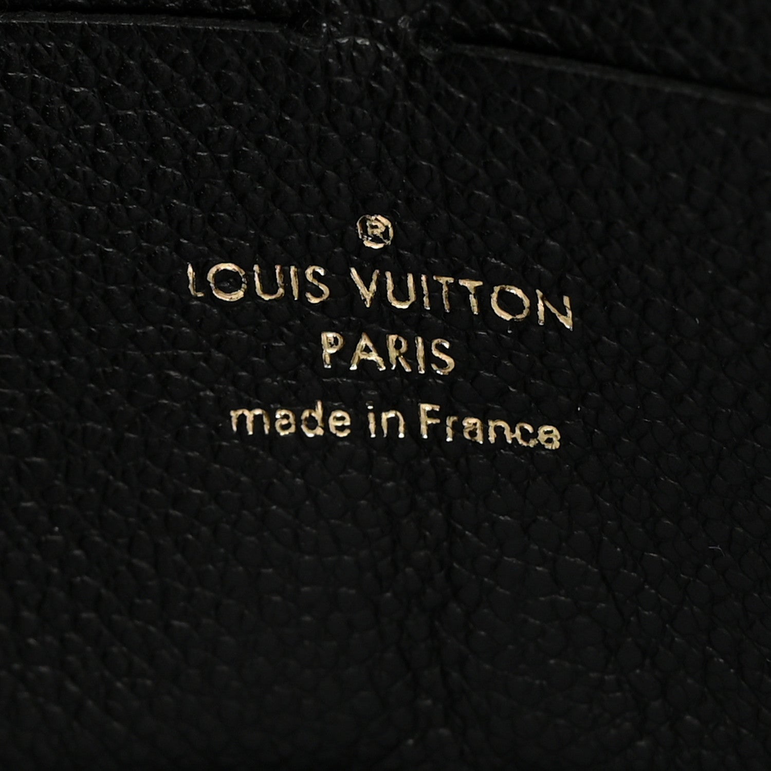 Louis Vuitton Empreinte Zippy Wallet Black 6 of 7