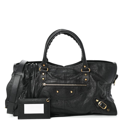 Balenciaga Agneau Classic Gold Hardware Part Time Black 1 of 9