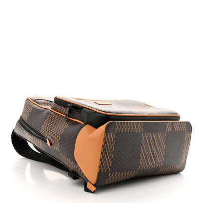 Louis Vuitton X NIGO Giant Damier Ebene Monogram Campus Backpack 4 of 10