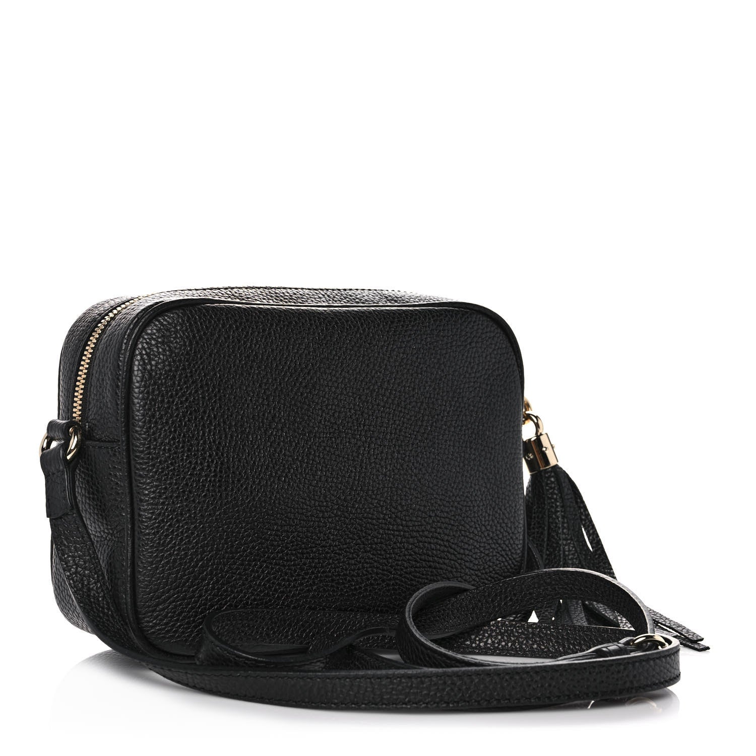 Gucci Pebbled Calfskin Small Soho Disco Bag Black 2 of 10