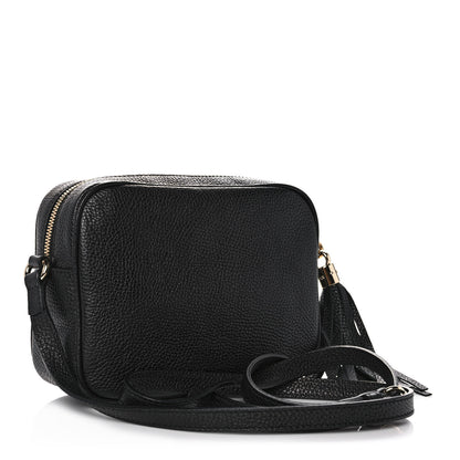 Gucci Pebbled Calfskin Small Soho Disco Bag Black 2 of 10