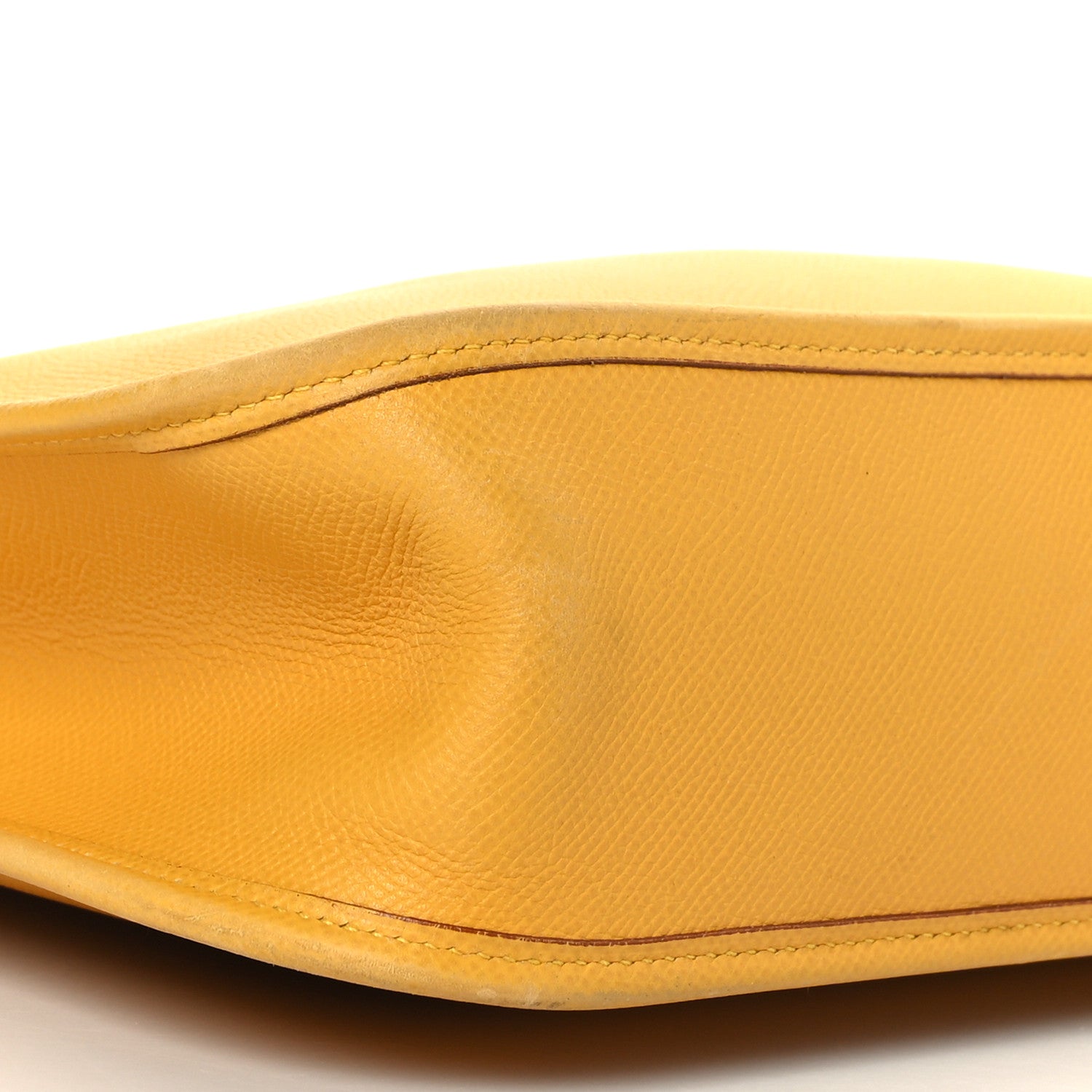 Hermes Courchevel Vespa PM Jaune 6 of 9