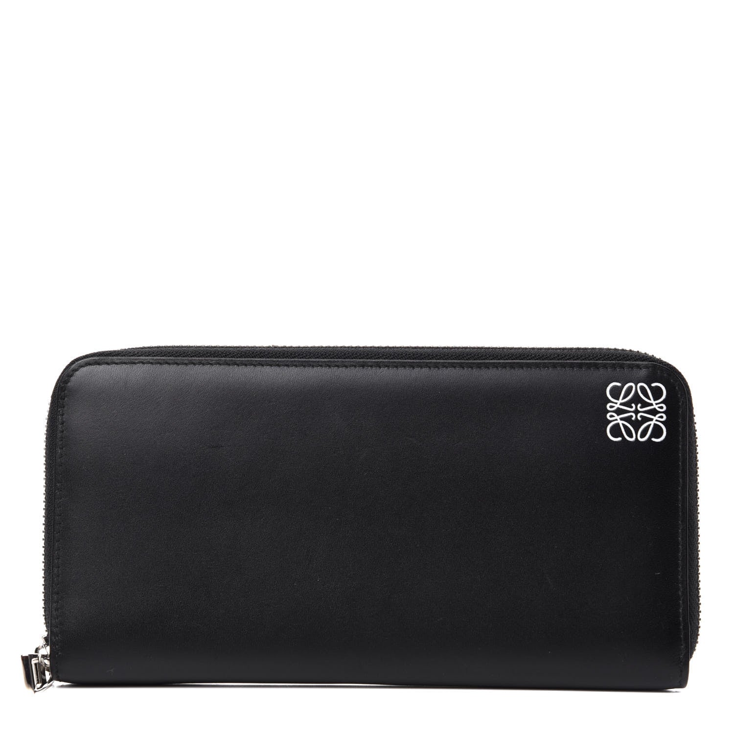 Loewe Calfskin Zip Around Wallet Black 1 of 6