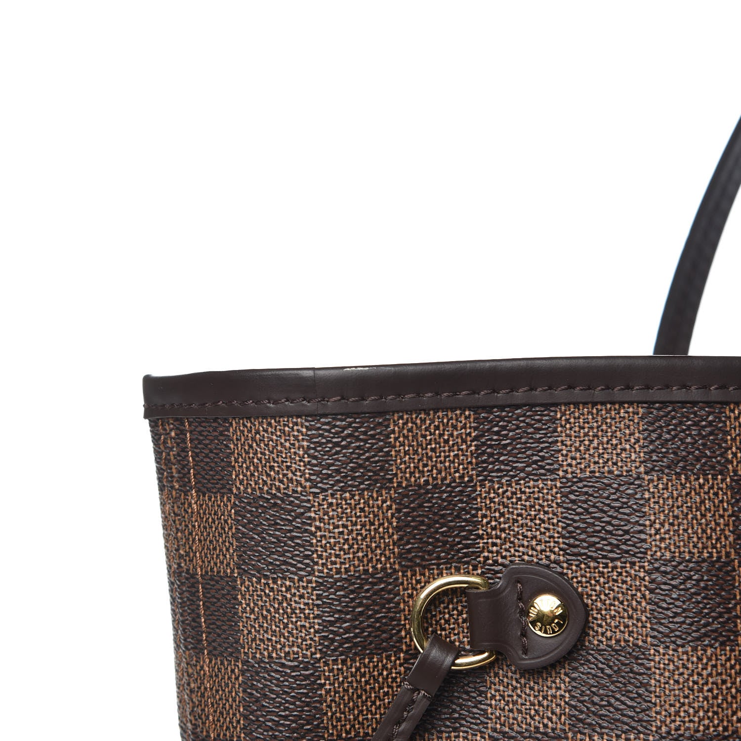 Louis Vuitton Damier Ebene Neo Neverfull MM Rose Ballerine 12 of 13