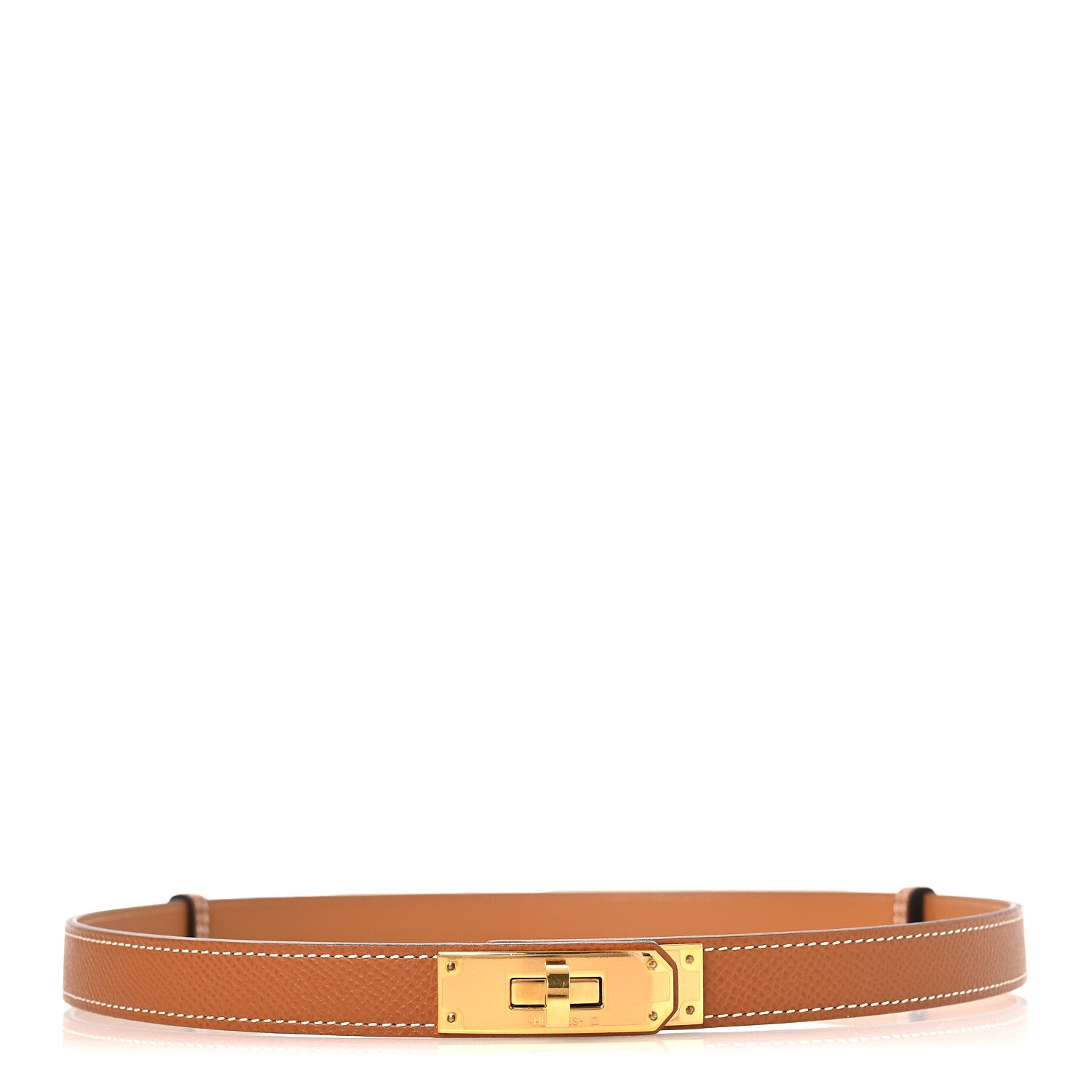 Hermes Epsom Kelly Belt Gold 1 of 5