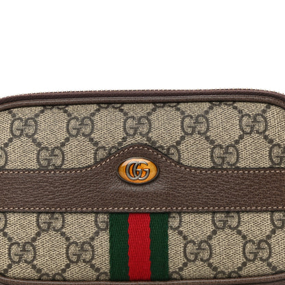 Gucci GG Supreme Monogram Ophidia Belted iPhone Case 85 34 Dark Brown 6 of 8