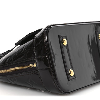 Louis Vuitton Vernis Alma BB Amarante 9 of 12